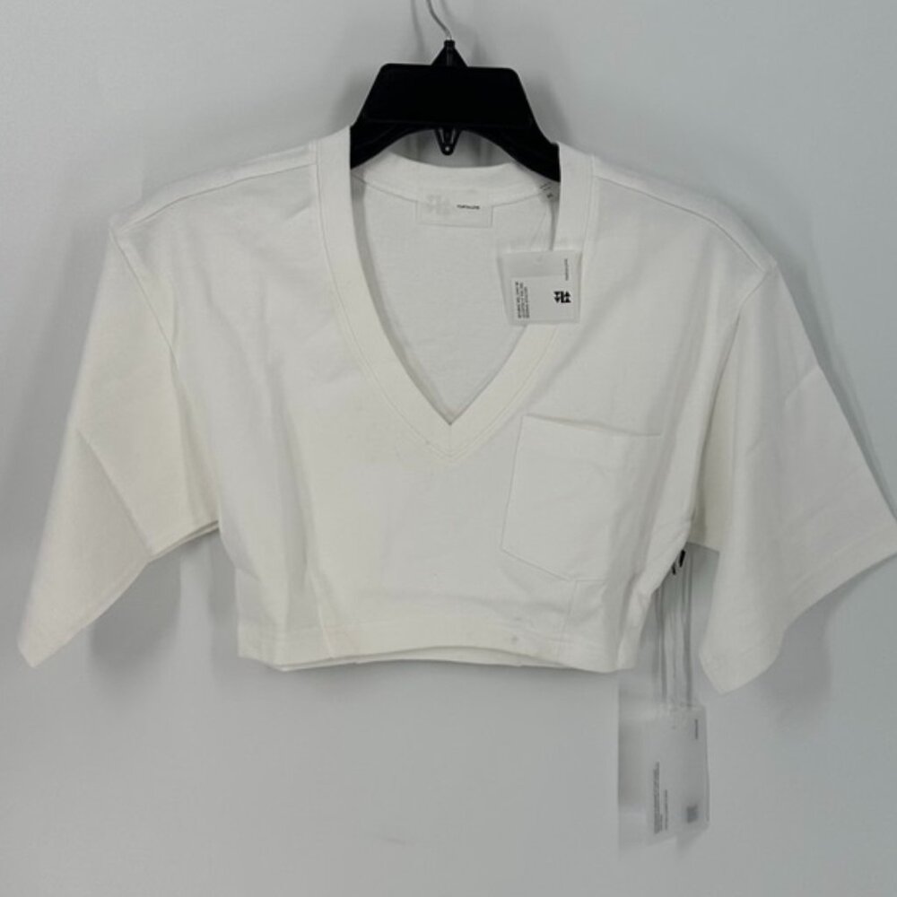 Women's Viavia Cropped Pocket Tee XS
